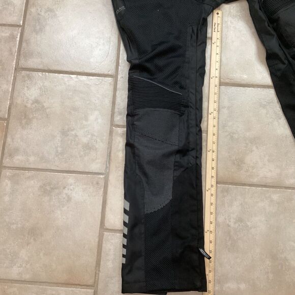 Joe Rocket Motorcycle Outfit-Women's Sz Small-Black/Green Paisley-Armor Suit/Set - Picture 16 of 16